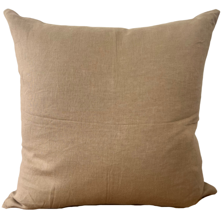 Brown cushion.